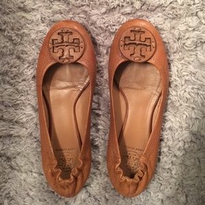 Tory Burch Leather Flats
